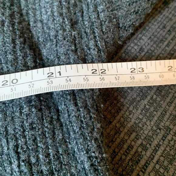 American Eagle Cardigan. Dark gray. Oversized. Size XS/S. - Picture 8 of 9